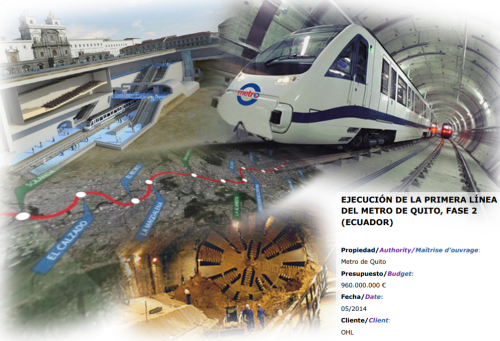 METRO DE QUITO FASE 2(ECUADOR))