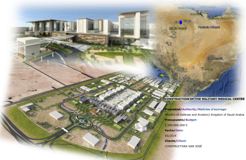CONSTRUCTION OF THE MILITARY MEDICAl CENTER